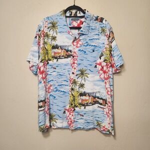 Cubavera‎ Hawaiian Button Up Shirt Mens Size XXL